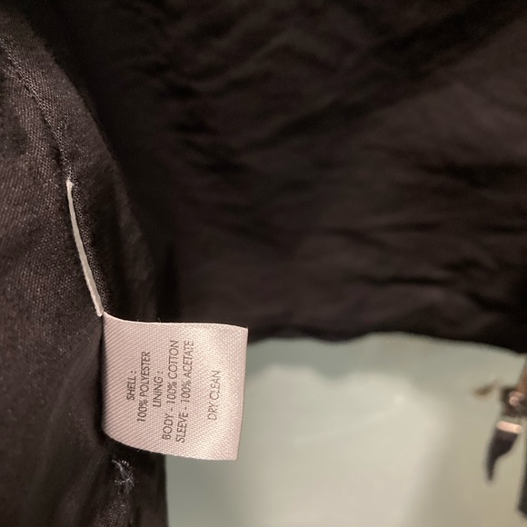 Ann Taylor Loft- Black Lightweight Jacket (Small) - Picture 7 of 7